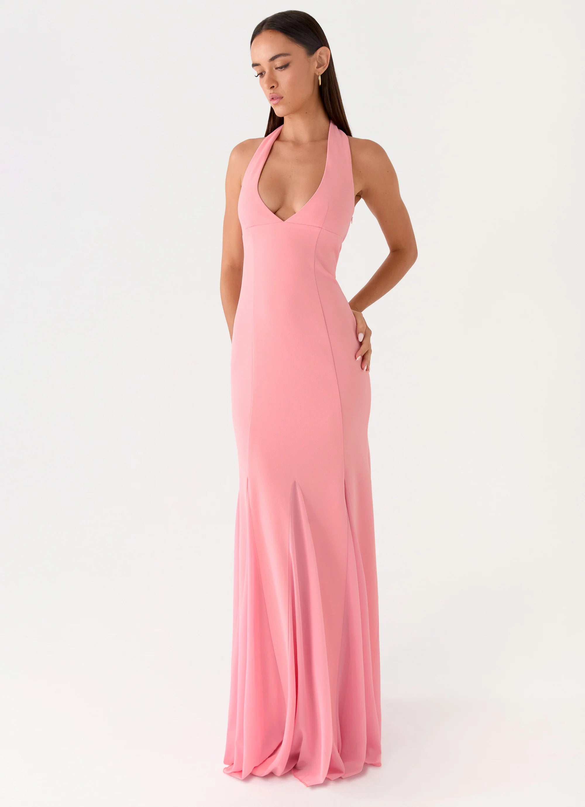 Girl Talk Maxi Dress - Pink
