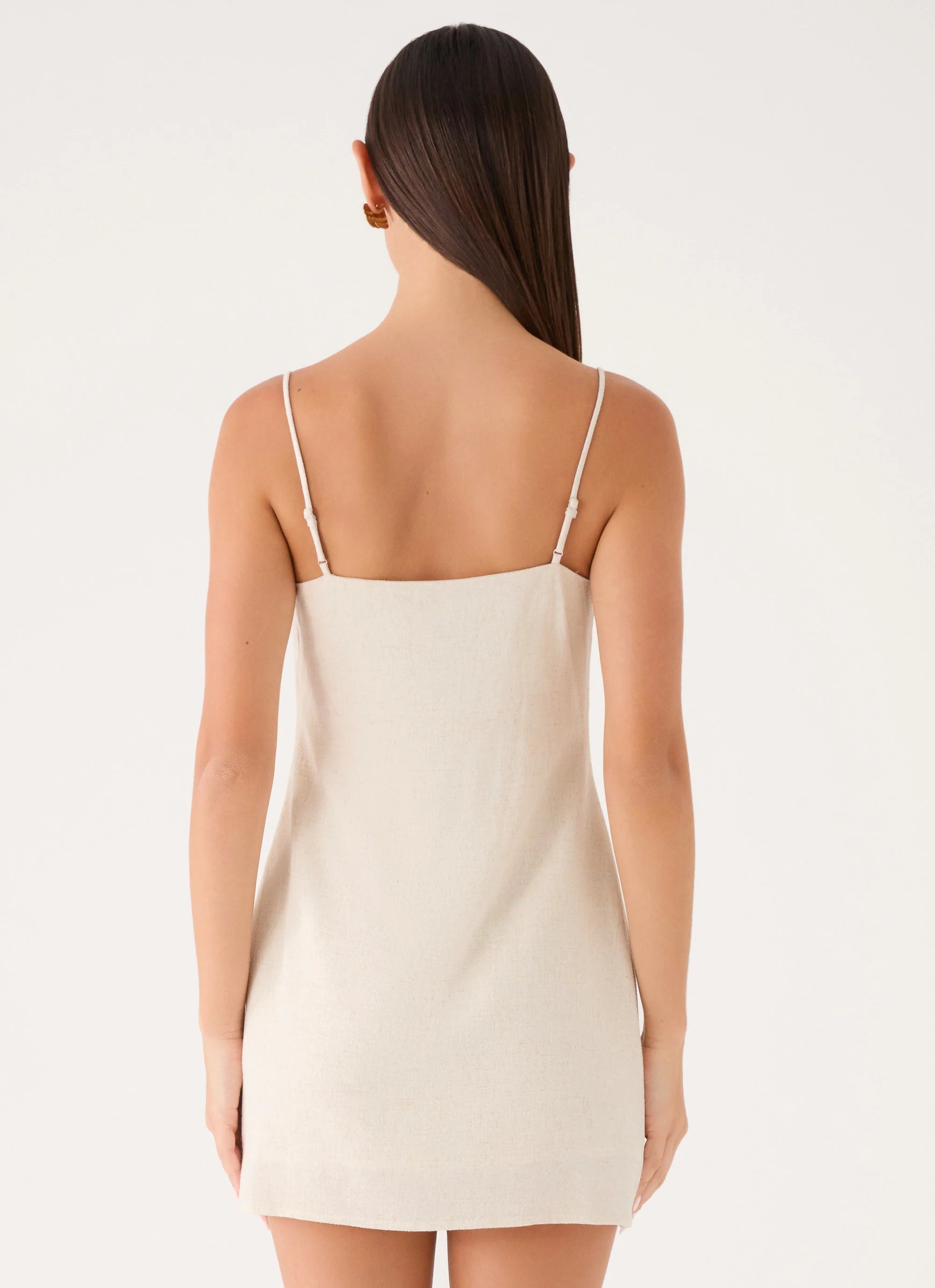 Bailee Mini Dress - Oatmeal