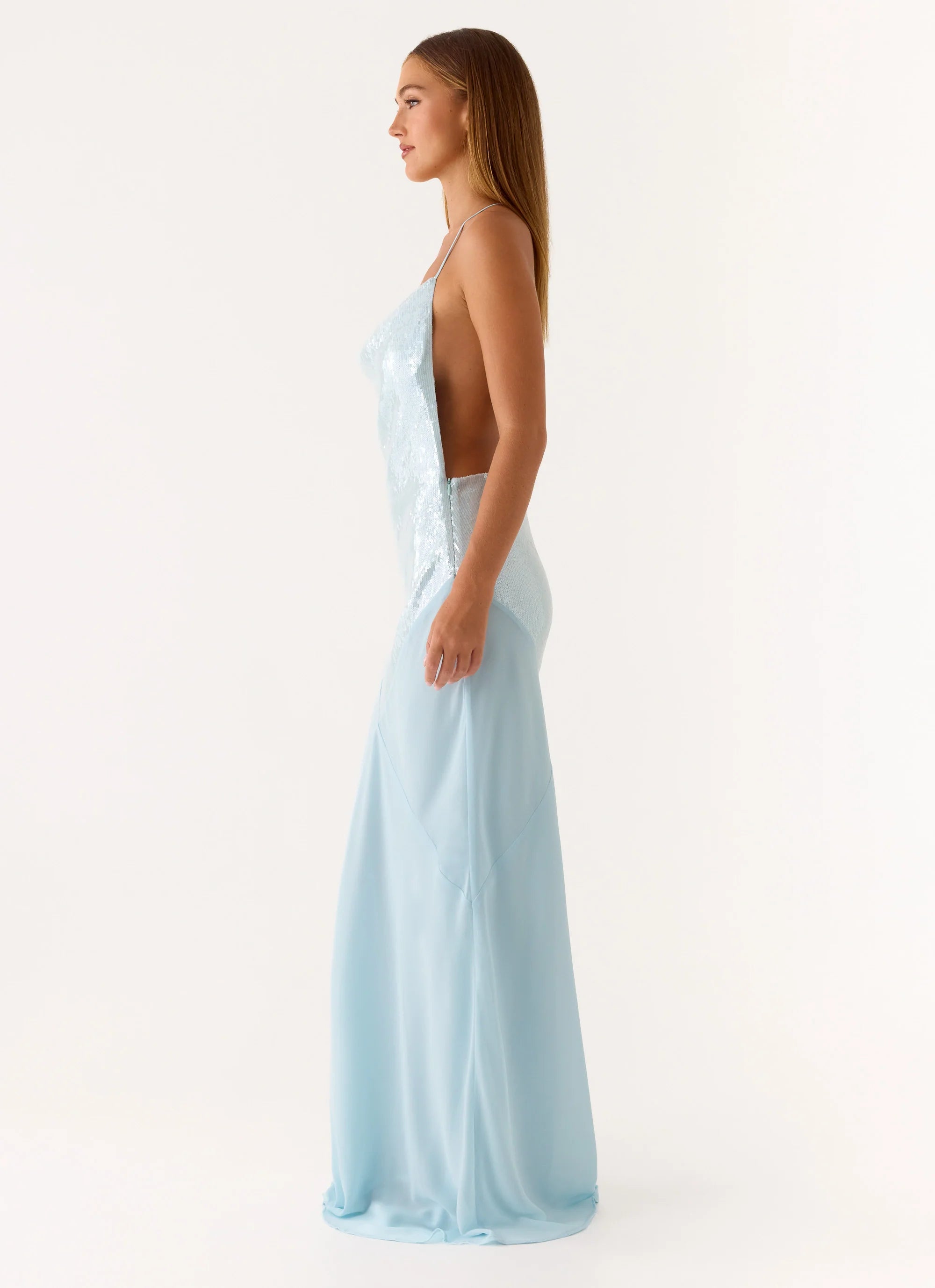 Cleodora Maxi Dress - Blue